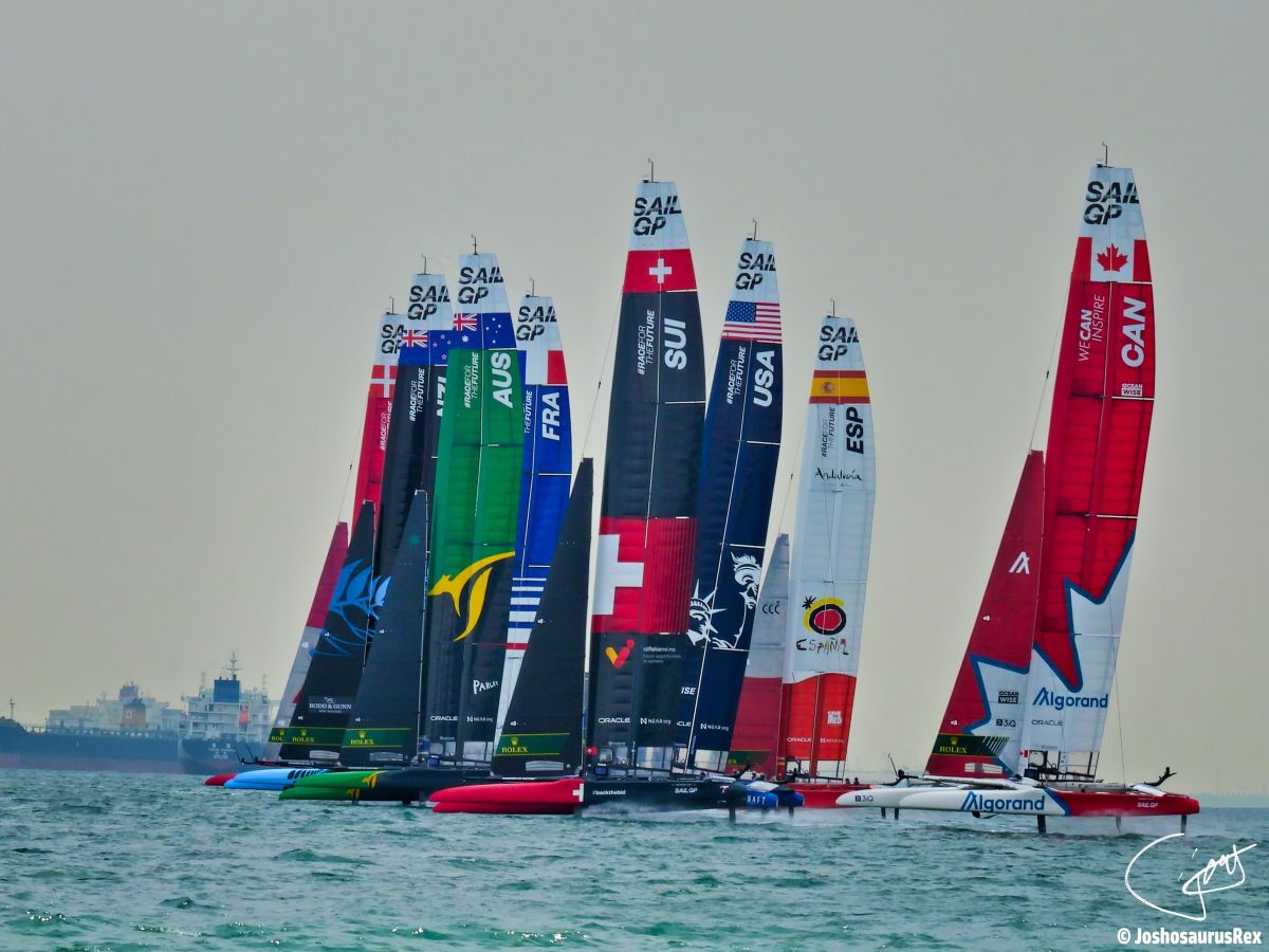 Singapore Sail Grand Prix 2023 Fleet&nbsp;Race