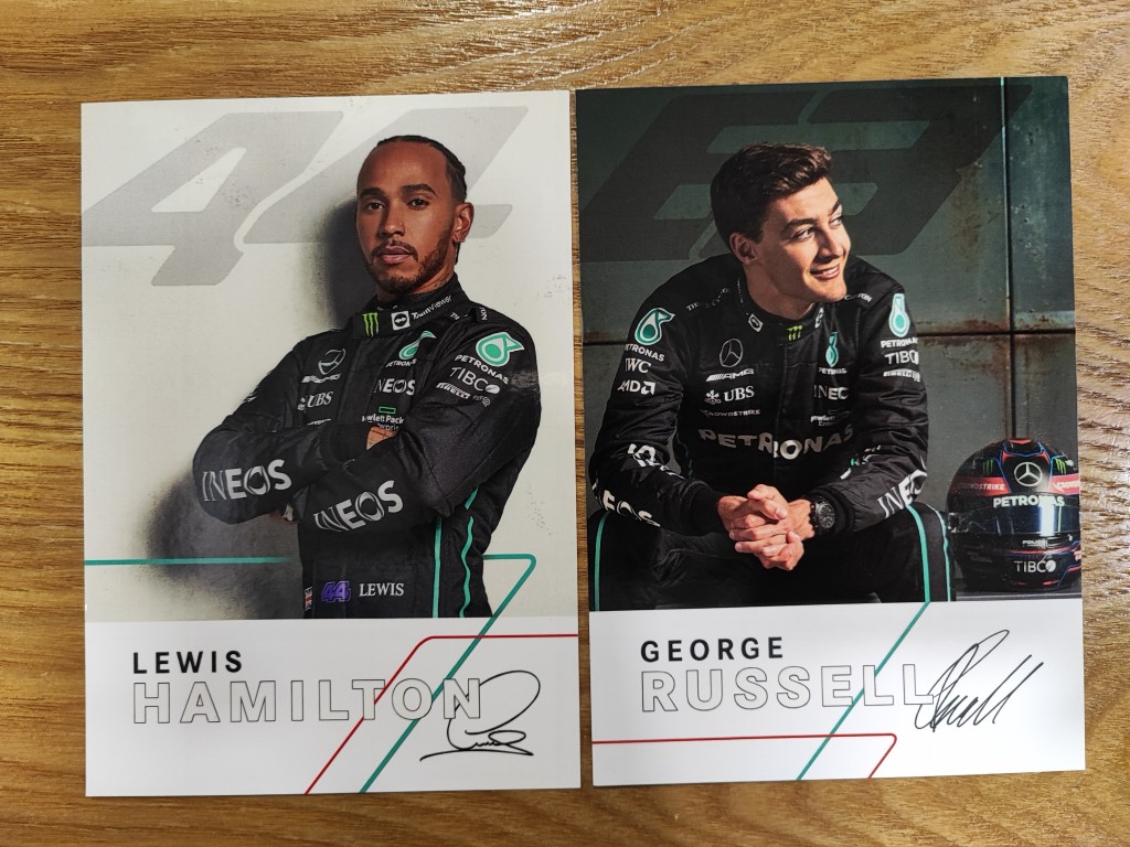 My Signed Driver Cards | Formula 1 2022 Edition